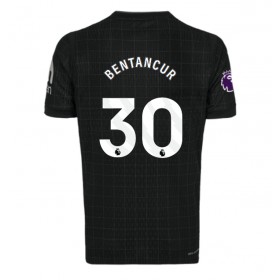 Tottenham Hotspur Rodrigo Bentancur #30 Borta Kläder 2025-26 Kortärmad